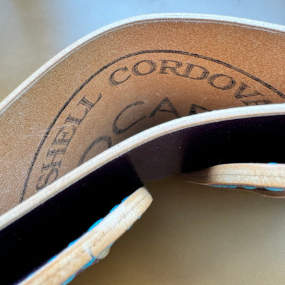 Rocado Shell Cordovan Wallet, Leather Bifold Wallet, Luxury Wallet