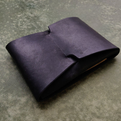 Stitchless Leather Cards Wallet, Origami Minimalist Wallet, EDC Card Holder Case