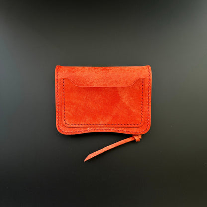 Short Trucker Wallet With A Ring For Chain or Lanyard, Stylish Wallet For Rider, Biker or Trucker