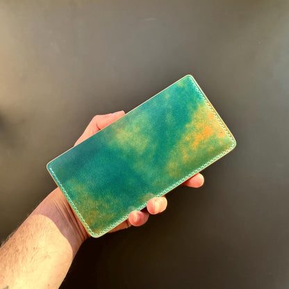 Rocado Shell Cordovan Handmade Minimalist long wallet