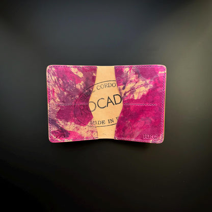 Rocado Shell Cordovan leather bifold wallet