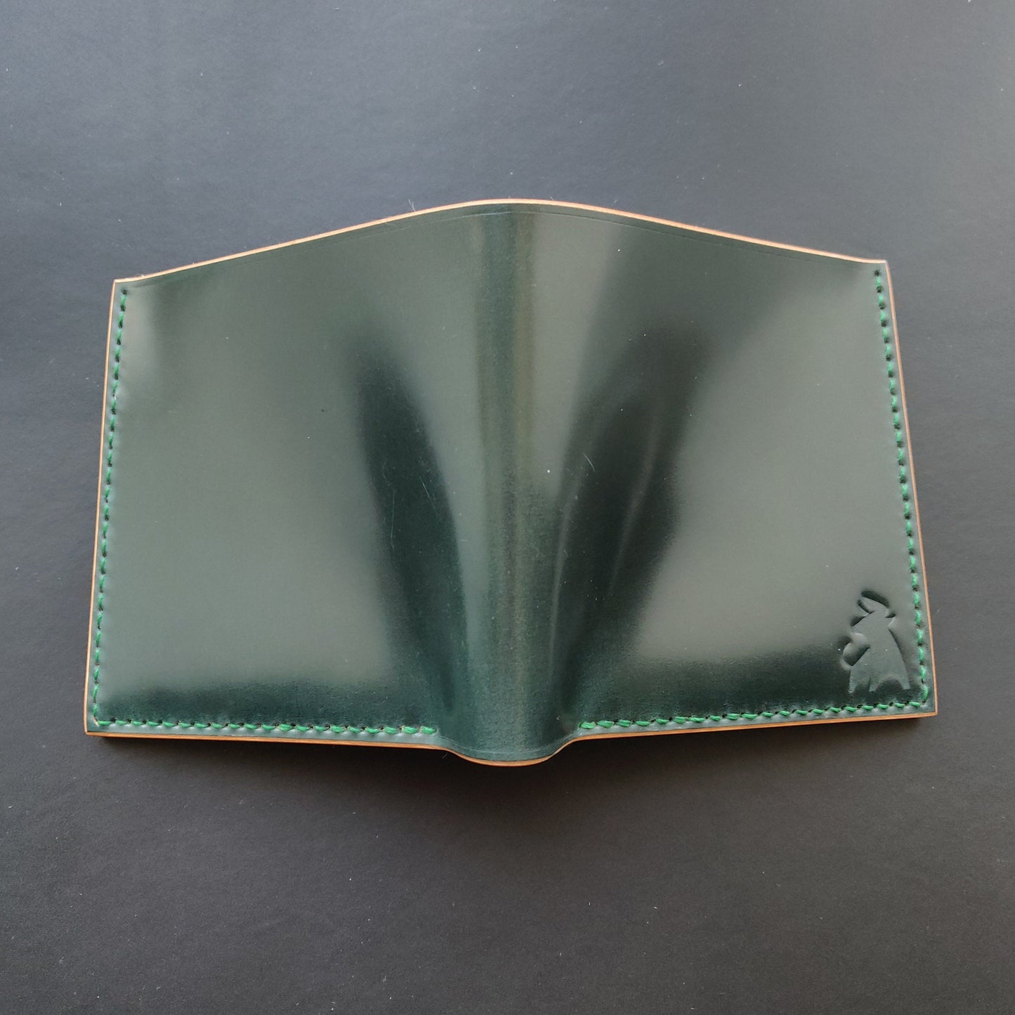 Rocado Shell Cordovan Wallet, Leather Bifold Wallet, Luxury Wallet