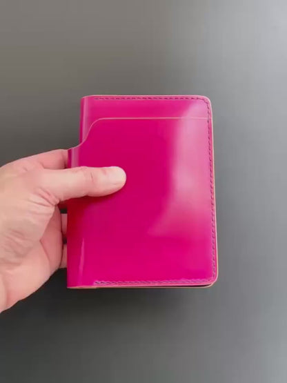 Rocado Shell Cordovan leather bifold wallet