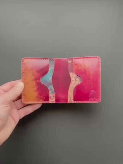 Rocado Shell Cordovan leather bifold wallet